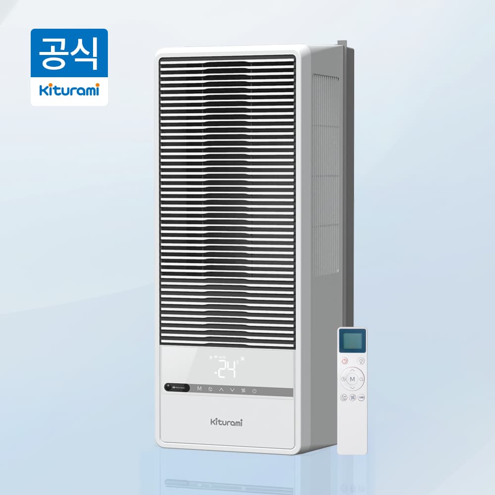 귀뚜라미 창문형에어컨 인버터 1등급 저소음 이동식 에어컨 6평형 (25년형) 자가설치, 연장키트 미포함